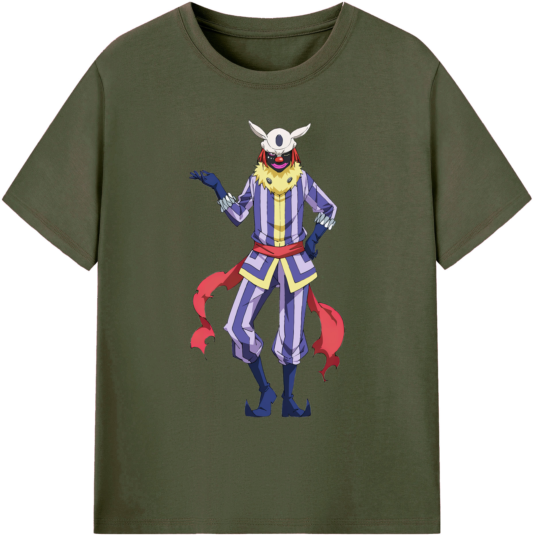（画像用） 転スラ Regarding Reincarnated to Slime 綿100％ メンズ半袖Tシャツ｜肌触りやわらか＆通気性